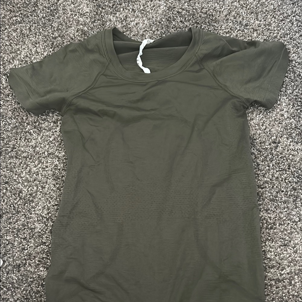 Olive Green Women's Top